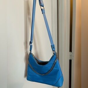 Like New!!! Wild Fable Blue Crossbody Bag with Chain Detail